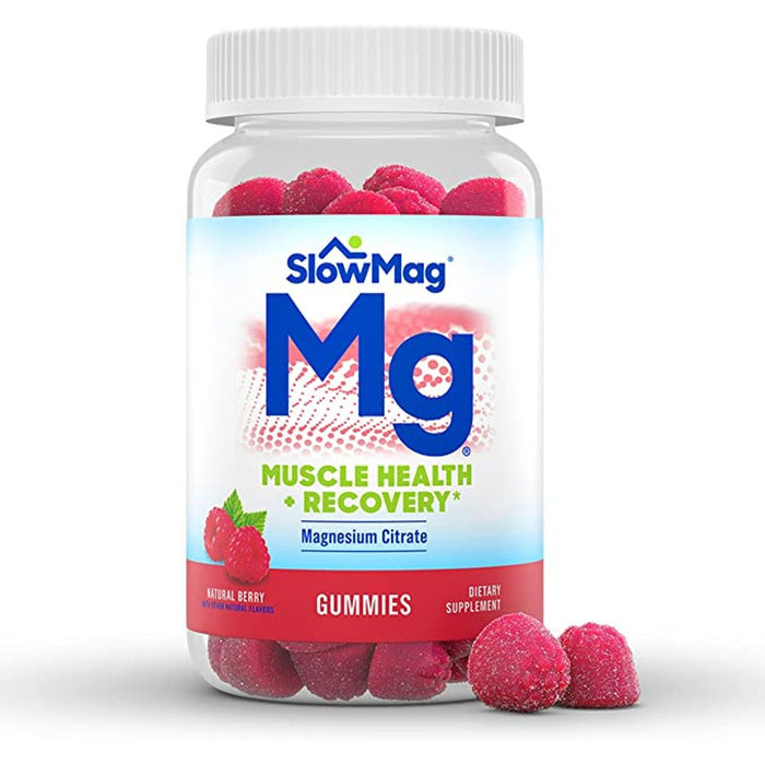 SlowMag Mg Muscle Health + Recovery Gummies, Magnesium Citrate In 60Ct by Pasteur Pharmacy