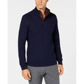 Tasso Elba Mens Supima Mock-Neck Textured Sweater by Vanessa Jane