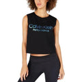 Calvin Klein Performance Womens Cropped Active Wear Tank Top by Vanessa Jane