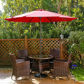 106.3-Inch Outdoor Patio Umbrella by DailySale