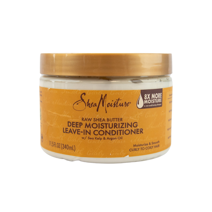 Shea Moisture Raw Butter Deep Moisturizing Leave-In Conditioner Curly To Coily Hair by Pasteur Pharmacy
