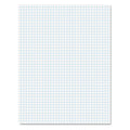Ampad Quadrille Pads, Quadrille Rule (4 sq/in), 50 White (Heavyweight 20 lb Bond) 8.5 x 11 Sheets