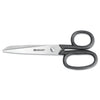 Westcott Kleencut Stainless Steel Shears, 6" Long, 2.75" Cut Length, Black Straight Handle