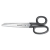 Westcott Kleencut Stainless Steel Shears, 7" Long, 3.31" Cut Length, Black Straight Handle