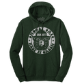 Smokey "Keep it Green" Pullover Hooded Sweatshirt - Green by Tee Luv