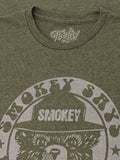 Smokey Bear Keep it Green Logo T-Shirt - Green by Tee Luv