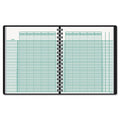 AT-A-GLANCE Undated Class Record Book, Nine to 10 Week Term: Two-Page Spread (35 Students), 10.88 x 8.25, Black Cover