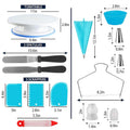 108-Piece: Cake Decorating Supplies Kit by DailySale