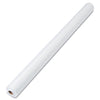 Tablemate Linen-Soft Non-Woven Polyester Banquet Roll, Cut-To-Fit, 40" x 50 ft, White