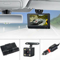 1080P 4" Dual Lens HD Car DVR Rearview Video Dash Cam Recorder Camera G-sensor by DailySale