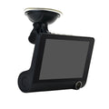 1080P 4" Dual Lens HD Car DVR Rearview Video Dash Cam Recorder Camera G-sensor by DailySale