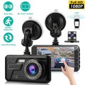 1080P 4-Inch Touch Screen Dual Dash Cam by DailySale