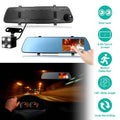 1080P Car DVR 4.3inches Dash Cam with 140° Angle Loop Recording by DailySale
