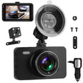 1080P Dual Dash Cam 3" Screen with Front and Rear Camera G-Sensor Motion Night Vision Loop Recording by DailySale