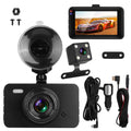 1080P Dual Dash Cam 3" Screen with Front and Rear Camera G-Sensor Motion Night Vision Loop Recording by DailySale