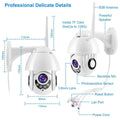 1080P FHD WiFi IP Camera Two-Way by DailySale