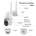 1080P Outdoor Full Color Night Vision Surveillance Camera by DailySale