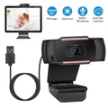 1080P USB Webcam 170 Degree Vertical Adjustment with Clip by DailySale