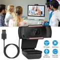 1080P USB Webcam 170 Degree Vertical Adjustment with Clip by DailySale
