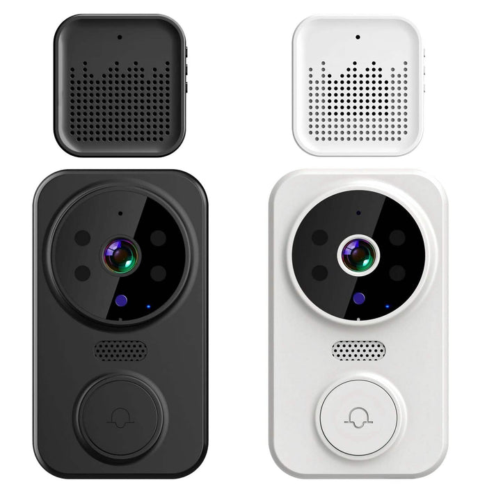 1080P WiFi Security Doorbell Camera 2-Way Audio Free Cloud Storage by DailySale
