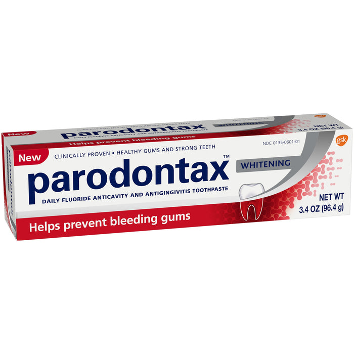 Parodontax Teeth Whitening Toothpaste For Bleeding Gums - 3.4 Ounces by Pasteur Pharmacy