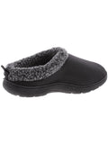 32 Degrees Mens Roll Collar W/Sherpa Clog Comfort Slippers by Vanessa Jane