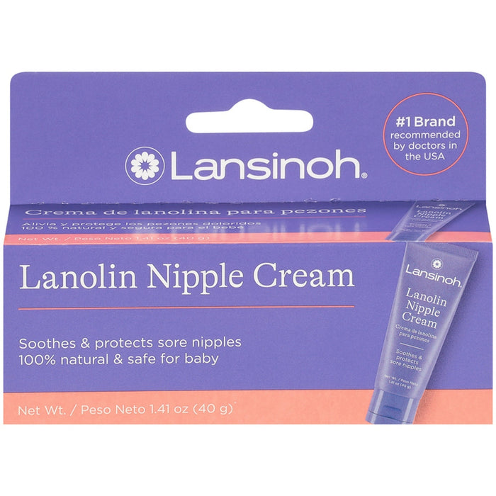 Lansinoh Lanolin Nipple Cream For Breastfeeding Essentials - 1.41oz by Pasteur Pharmacy