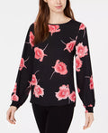 Bar III Printed Blouse, Size XL by Vanessa Jane