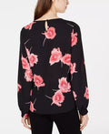 Bar III Printed Blouse, Size XL by Vanessa Jane