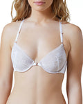 Skarlett Blue Straight Laced Front-Close T-Shirt Bra, Size 36B by Vanessa Jane