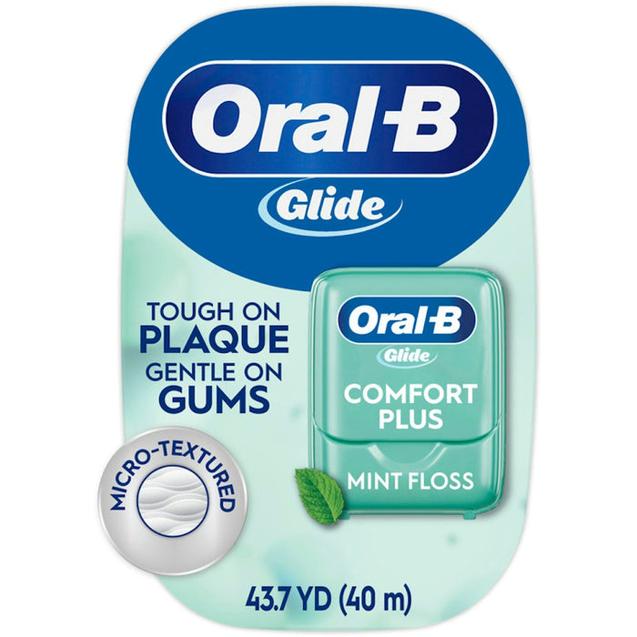 Oral-B Glide Pro-Health Comfort Plus Dental Floss, Mint, 43.7 Yards by Pasteur Pharmacy