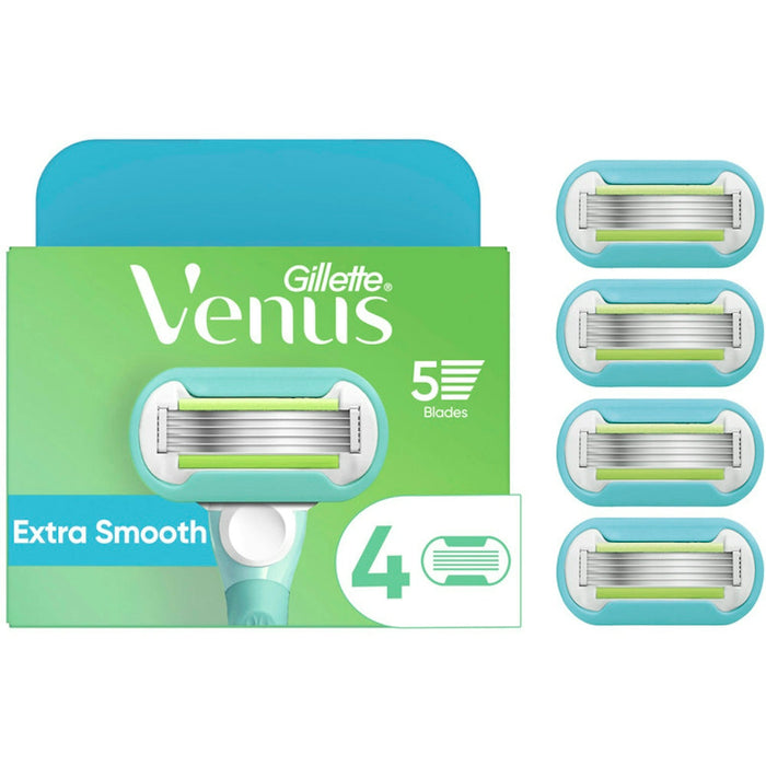 Gillette Venus Extra Smooth Women's Razor Blade Refills Cartridges by Pasteur Pharmacy