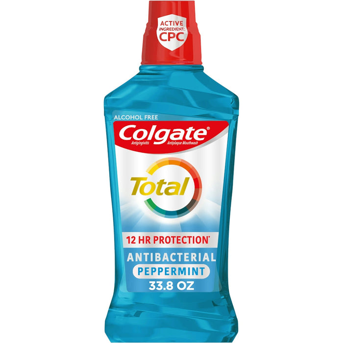 Colgate Total Advanced Mouthwash - Peppermint 33.81 Fl Oz by Pasteur Pharmacy