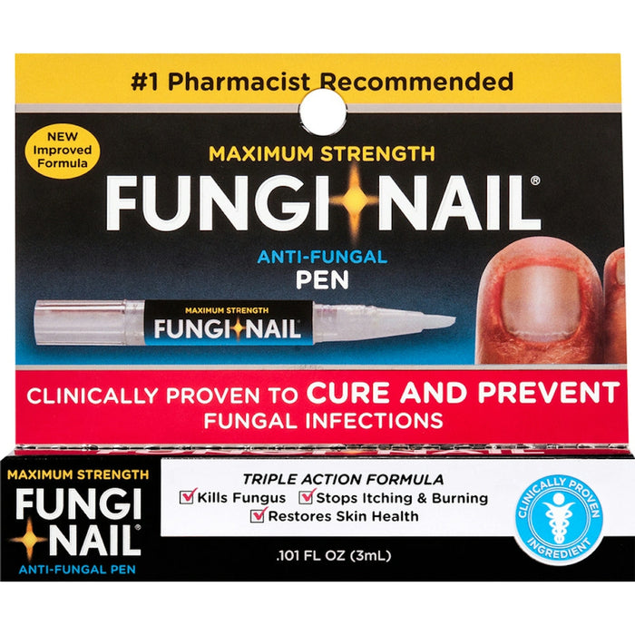 Fungi Nail Anti Fungal Pen, Maximum Strength 0.101 Fl Oz by Pasteur Pharmacy