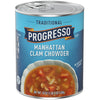 Progresso Traditional Manhattan Clam Chowder Soup, Gluten Free, 19 Oz Can