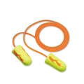 3M E-A-Rsoft Blasts Earplugs, Corded, Foam, Yellow Neon, 200 Pairs/Box