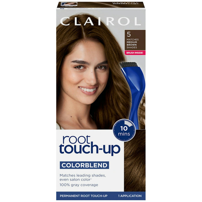 Root Touch-Up Clairol Nice N Easy Permanent Hair Color 5 Matches Medium Brown Shades by Pasteur Pharmacy