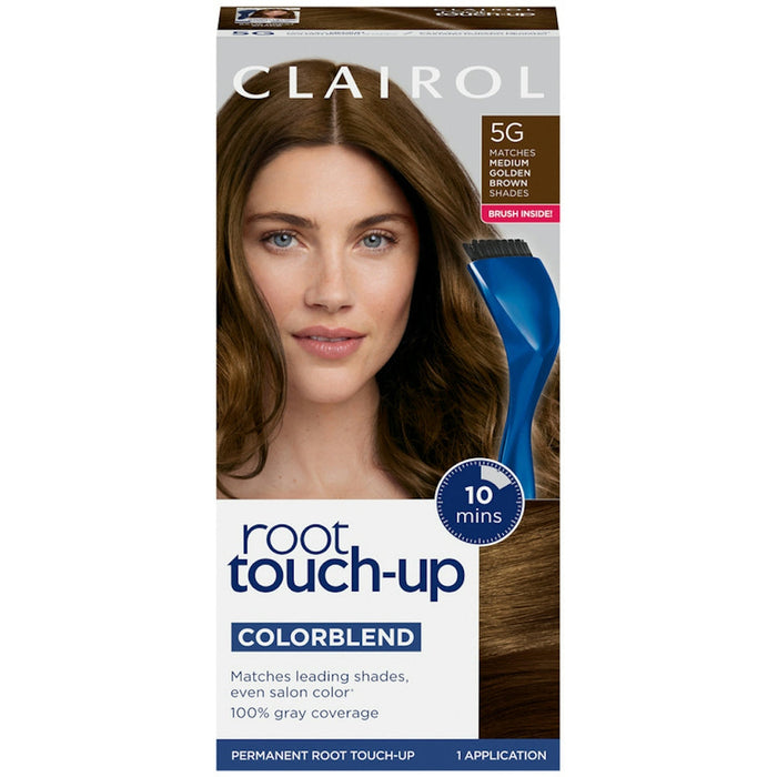 Clairol Nice N Easy Root Touch Up Permanent Hair Color 5G Matches Medium Golden Brown Shades by Pasteur Pharmacy