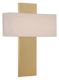WAC Lighting WS-12517 Chicago Single Light 17-1/4 High Integrated LED Wall Scon by Vanessa Jane