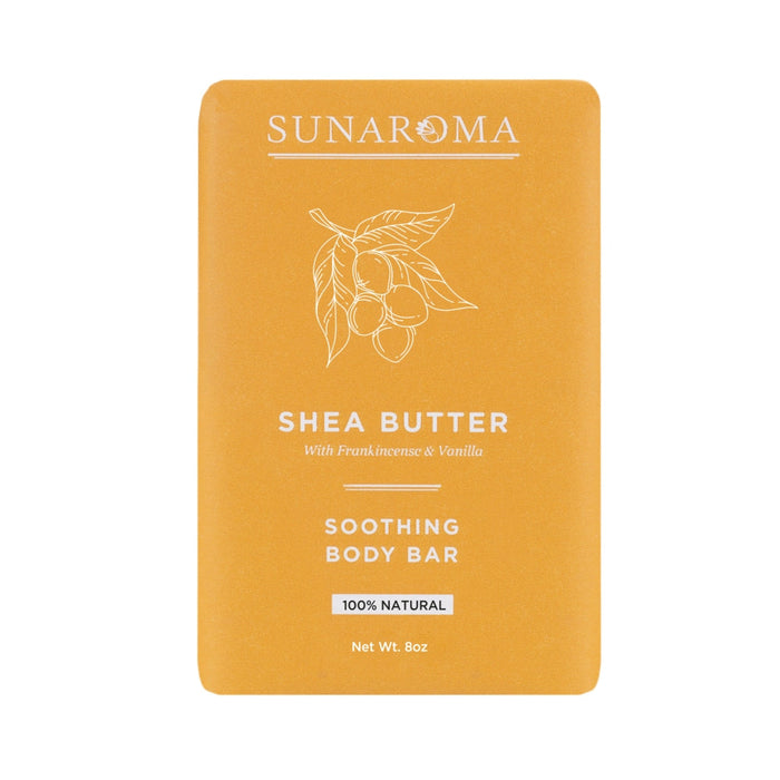 Sunaroma Soap Bar Shea Butter Frankincense And Vanilla 8 Ounce by Pasteur Pharmacy