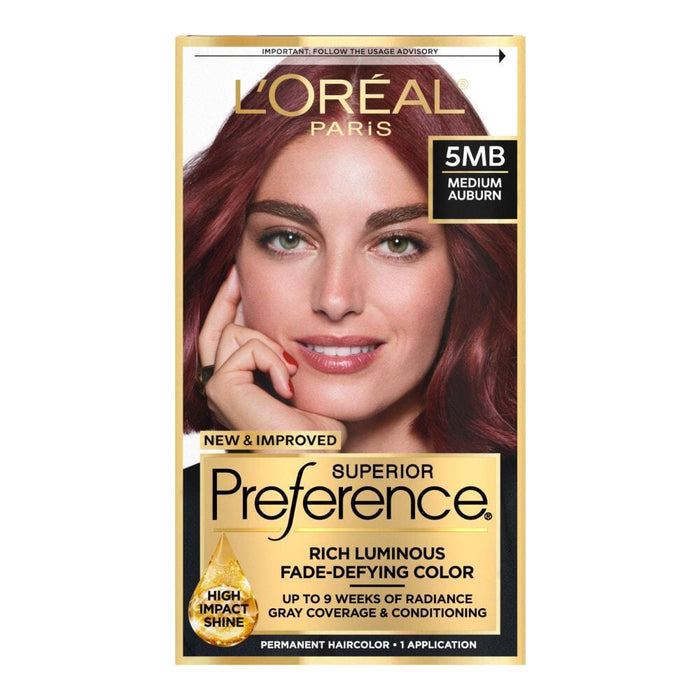 Superior Preference L'Oreal Paris Warmer 5MB Medium Auburn Hair Color 1 by Pasteur Pharmacy