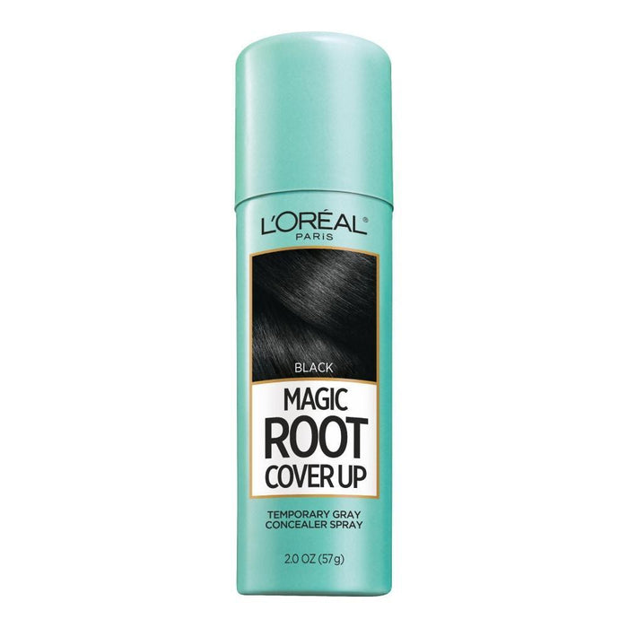 L'Oreal Paris Magic Root Cover Up Gray Concealer Spray Black 2 Oz by Pasteur Pharmacy