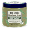 Dr Teal's Cannabis Sativa Hemp Seed Oil Shea Sugar Scrub 19 Oz