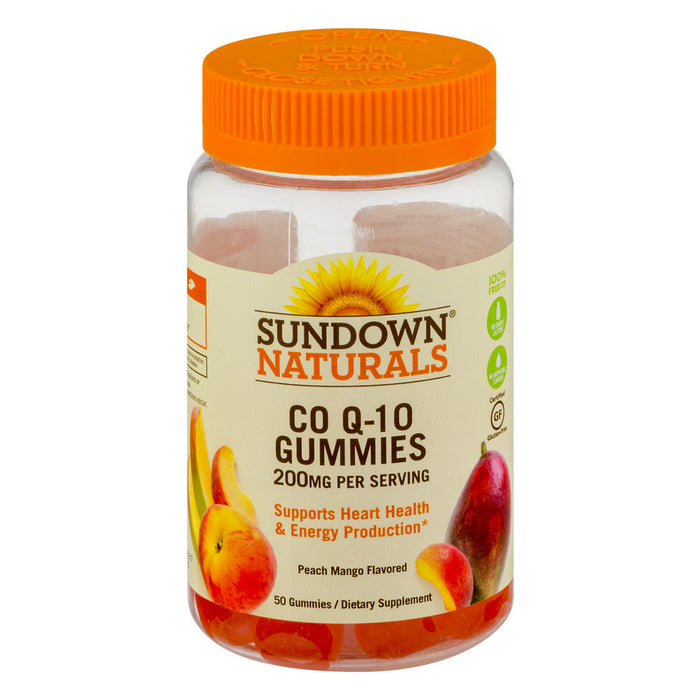 Sundown Naturals Co Q-10 200 Mg Gummies Peach Mango Flavor by Pasteur Pharmacy