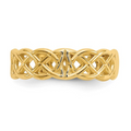 10K Yellow Gold Celtic Toe Ring by Fine Color Jewels