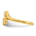 10k Gold Adjustable Toe Ring by Fine Color Jewels