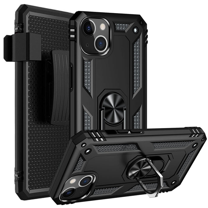 Raider Series Heavy-Duty Belt Clip Case - iPhone 14 & iPhone 13 - CP00131 by Zerodamage Sahara Case LLC