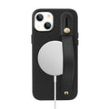 iPhone 15 Plus Leather FingerGrip Case with MagSafe | Indy Series by Zerodamage Sahara Case LLC