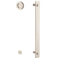 Sure-Loc Satin Nickel Barn Door Hardware Kit (Modern Handle) by Vanessa Jane