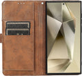Indy Series Leather Wallet Case - Samsung Galaxy S24 Ultra by Zerodamage Sahara Case LLC